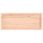 Table Top 100x40x cm Untreated Solid Wood Oak 3156300