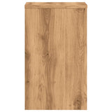 ZNTS Plant Stands 2 pcs Artisan Oak 30x30x50 cm Engineered wood 852923