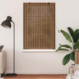 Roller Blind Brown 120 x 160 cm Bamboo 42006920