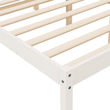 Senior Bed without Mattress White 90x190cm Single 810580