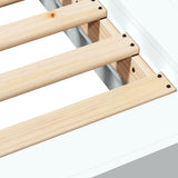 Bed Frame without Mattress White 140x200 cm 3281189