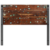 Headboard 120 cm Solid Wood Reclaimed and Iron 4017547