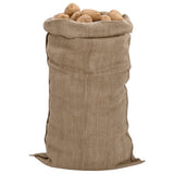 Jute Sacks 30 pcs 65x135 cm 100% Jute 340 gsm 155809