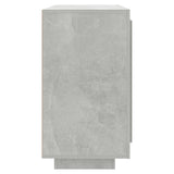 Sideboard Concrete Grey 80x40x75 cm Engineered Wood 811821