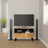 TV Cabinet 70x33x46cm Solid Wood Mango 345223