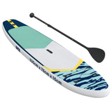 Inflatable Stand Up Paddle Board APEX 335 x 76 x 15 cm Blue for 42039121