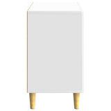 Sideboard High Gloss White 89 x 34.5 x 60 cm Engineered Wood 894659