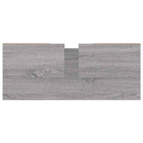 Bathroom Cabinet Grey Sonoma 80x33x60 cm Engineered Wood 831642
