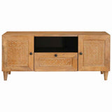 TV Units with Door Light Brown 105 x 33 x 46 cm Engineered wood 4018094