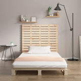Wall Headboard 146x3x91.5 cm Solid Wood Pine 824683