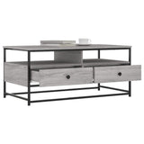 Coffee Table Grey Sonoma 100x51x45 cm Engineered Wood 835287