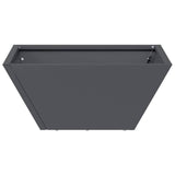 Garden Planter 5 pcs Anthracite 35 x 35 x 15 cm 873801