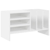 Record Cabinet White 78.5 x 35 x 45 cm Engineered Wood 891072