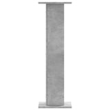 Plant Stands 2 pcs Concrete Grey 30x30x95 cm Engineered Wood 3307876