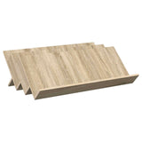 Magazine Rack Sonoma Oak 90 x 53 x 28.5 cm Engineered Wood 890890