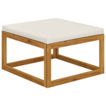 ZNTS 6 Piece Garden Lounge Set with Cushions Solid Wood Acacia 3098664