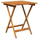 ZNTS 3 Piece Folding Garden Dining Set Solid Acacia Wood 3058253