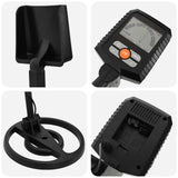 Metal Detector with LCD Display 3 Models 19 cm Coil Black 42029832