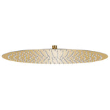 Rain Shower Head Stainless Steel 50 cm Round Gold 147707