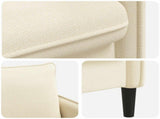 XL Armchair Cream Velvet 42043542