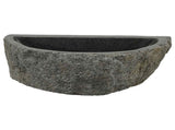 Wall-mounted Basin Grey 37 x 30 x 12 cm River Stone 4103951