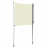 Outdoor Roller Blind 120x270 cm Cream 145940