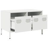TV Cabinet White 68x39x43.5 cm Cold-rolled Steel 851237