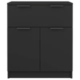 Sideboard Black 60x30x70 cm Engineered Wood 811089