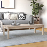 ZNTS Coffee Table 110x50x30 cm Solid Wood Pine 814234