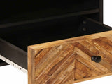 Coffee Table with Drawer Brown 80 x 54 x 40 cm Solid Mango Wood 4018929