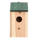 Bird House Set of 10 Wood Solid Firwood Small Hanging mounting 314815