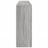 Sideboard with LED Lights Grey Sonoma 181.5x37x100 cm 3209182