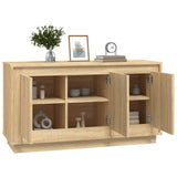 Sideboard Sonoma Oak 102x35x55 cm Engineered Wood 831888