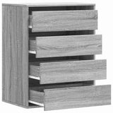 Corner Chest of Drawers Grey Sonoma 60x41x76 cm Engineered Wood 852875