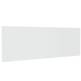 Wall Headboard White 240x1.5x80 cm Engineered Wood 811052