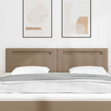 LED Headboard Cappuccino 180 cm Faux Leather 42007312