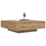 Coffee Table Artisan Oak 100 x 100 x 31 cm Engineered Wood 863007