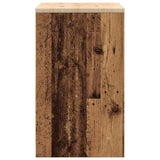 Garage Storage Cabinet Old Wood 60x51x85 cm Solid Wood Pine 860578