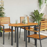 Table Top Oil Natural 100 x 50 x 2 cm Solid Acacia Wood 4108100
