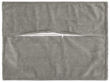 Cushion with Pillow HOUTEN 6 pcs Light Grey Microfiber Fleece 935267