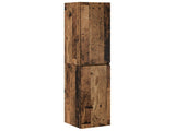 Bathroom Furniture Set 5 pcs Old Wood 33 x 34.5 x 160 cm 3406011