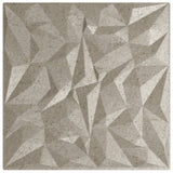 Wall Panels 12 pcs Beton 50x50 cm XPS 3 m Amethyst 4100054