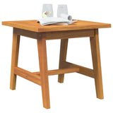 Side Table Oil Natural 45 x 45 x 40 cm Solid Acacia Wood 4106454