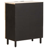 Sideboard White Wash Finish 60 x 33 x 75 cm Solid Mango Wood 4017890