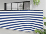 Balcony Privacy Screen 150 x 800 cm Fabric with PU Coated 42036404