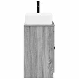 Bathroom Furniture Set Grey Sonoma Engineered Wood 3404237
