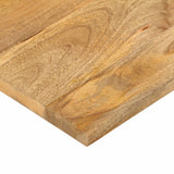 Table Top 80x80x2.5 cm Square Solid Wood Mango 371480