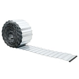 Lawn Edging 20 m x 30 cm Galvanised Steel Silver 42030147