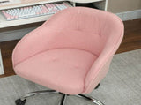 46-56 cm Teddy Fleece Office Chair - Pink T3398P377438