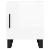 Bedside Cabinets 2 pcs High Gloss White 40x40x50 cm Engineered Wood 827617